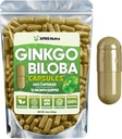 XPRS Nutra Ginkgo Biloba Capsule - Gingko Biloba Suplimente încapsulate pentru Cogniţie - Vegan prietenos Ginkoba Biloba - Imunitate Boosting Ginkgo Biloba Capsule - 360 Conte