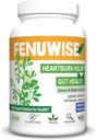 Natural Fenugreek Fiber Capsule Supliment pentru Relief Acid - Premium Vegan Supliment Dietar Suporting Digestive Health, 120 Conte