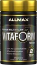 ALLMAX VITAFORM - 60 comprimate - Multivitamine premium pentru bărbaţi - şase complexe funcţionale + vitamina C, D3 & zinc - 30 Servings