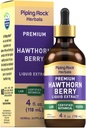 Piping Rock Hawthorn Extract de Berry lichid 
