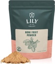 Lily of the Valley Noni Fruit Powder - Morinda Citrifolia - Superfood Indian Mulberry - Great for Smoothies and Recipes - Vegan & Gluten-Free - Resabil Pouch (8oz, 226g) - Pachet May Vary