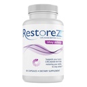 RestoreZ Stay Asomn (60 capsule) Suplimentul natural de somn - Menţineţi timp de somn odihnitor pe tot parcursul nopții - non-habit formare somn ajutor