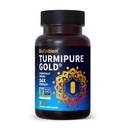 BioEmblem Curcumin Turmeric cu TurmiPure Studiat clinic - 1 Cap mic Daily, 24x Mai multă absorbţie decât altele - Suport comun, Inflamaţie sănătoasă Suplimente Tumerice - Non-GMO - 30 Serviri