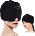 Migrenă Capac de ajutorare a capului, Migrene Capac Rece Compress, Migrene Relief Cap, Cool Gel Head Wrap, Cold Compress Migrene Relief Products Device for Tension & Stres