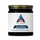 Ayush Herbs AmlaPlex - Amla Jam, Chyawanprash for Immune Support & Digestive Health, Chyavanprash, Indian Honey Jam with Amla, Ashwagandha - 10,6 oz Jar (1 Count)