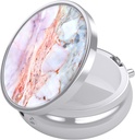 Nipichsha Pilula cutie, Pilula caz mic pentru Purse & Pocket, Cute Travel Medicine Organizator, Portable Medicine Container titular pentru a deține vitamine, medicamente, ulei de pește și suplimente, Marble roz