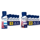 Asigurați-vă băuturi lichide de nutriție clare, 0g grăsime, 8g de proteine, rodie afine, 10 Fl Oz (Pachet de 12), Sticla, gluten gratuit și asigurați-vă că proteine ridicate căpșuni Nutriție Shake, 24 Pack