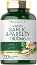 Carlyle Odorless Usturoi & Pătrunjel 1800 mg 