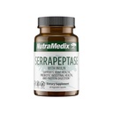 Nutramedix Serrapeptase Supliment - Enzime  Proteolitice pentru digestia + Inulin - Made to Support Digestive Health Support - Gluten, Soy and Dairy-Free (60 capsule)