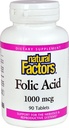 Factori naturali Acid folic 1 MG, 90 CT