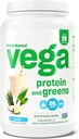 Vega Proteina si Verdes Proteine Pulbere, Vanilie - 20g Plant Pe bază de proteine Plus Veggies, Vegan, Non OMG-uri, Pea Proteina pentru Femei si Barbati, 1.9lbs
