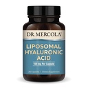Dr. Mercola Liposomal Acid hialuronic, 30 Servings (30 capsule), 100 mg per capsulă, Supliment alimentar, promovează apariţia pielii, non-GMO