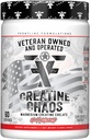 Creatine Haos, Promoveaza cresterea musculara lean, nearomatizate, SIDA recuperare musculara, post-workout Supliment, Veteren detinut si operat (60 Serviri, magneziu Creatina Chelat)