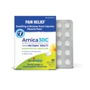 Boiron Arnica 30C comprimate pentru ameliorarea durerii de dureri musculare, dureri articulare, umflarea de leziuni sau vânătăi - 60 Conte