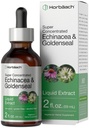 Horbäach Echinacea Goldenseal Picături de tinctură lichid 