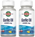 KAL Garlic Oil 2000 Softgels, 100 Count | Pack of 2