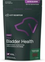 VETRISCIENCE Bladder Health Chews, Vetri Bladder Supplement for Dogs, Incontinence Support, Reduce Urine Leakage and Overactive Bladder, Soy Protein and Red Clover, Chicken, 60 Count