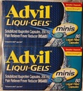 Advil Liqui-Gels Minis, 80 capsule per flacon (3 flacoane)