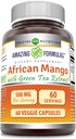 Formulari uimitoare African Mango cu supliment de extract de ceai verde 