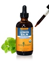 Herb Pharm Certified Organic Lemon Balm Extract lichid pentru calmarea suport sistem nervos, alcool-liber Glicerite, 4 Once