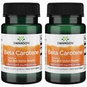 Swanson Beta-Caroten (Vitamina A) Sistemul imunitar pentru ochi de piele Suport antioxidant 10000 Iu (3000 mcg) 100 Sgels (2 ambalaj)