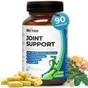 Suplimentul de sprijin comun Wellnee - Glucosamină Chondroitin MSM, Boswellia & Turmeric - Relieves Disconfort comun și susține flexibilitate - Wellknee Suport comun - 90 capsule, 30 Serviri