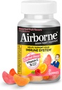 Aeroborne 750mg Vitamina C Gume pentru adulți, Supplement de sprijin imunitar cu antioxidanți puternice vitamine A C & E - 21 Gume, aromă de fructe asortate