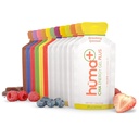 Huma Plus (Double Electrolytes) - Chia Energy Gel, Variety Pack - Stomac Friendly, Real Food Energy Gels (12 Original și 12 Plus Gels)