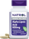 Natrol Alpha Acid lipoic 600 mg Capsuri, 30 ct