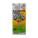 Cherifer Forte Syrup fortificat cu zinc cu Taurină și Factor de creștere dublu Chlorella + Zinc Orange Flavor 240 ml