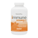 NaturasPlus Immune Vitamina C, Citrus - 100 Chewables - All-Natural Immune System Support - High-Potency Formula cu Bioflavonoids & Superfoods - Non-Acidic & Gentil pe Stomac - 100 Servings