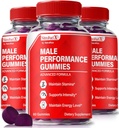 (3 Pachet) Nitrocombustibil X Gummies - Nitro combustibil oficial X Ultimate pentru bărbaţi, Nitro Combustibil X ME pentru performanţă şi sănătate generală, Toate naturale NitroFuel X ME Gummy, NitroFuel X Ultimate Gomitas (180 Gumies)