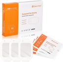 EalionMed Dressing Transparent, Bandaj Răni, Patch adeziv, 4' x 4.75', 50 Pack, Clear, Respirabil, Confortabil, Shield dus, Bandaj Tattoo