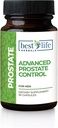 Cele mai bune plante de viață Advanced Prostate Control Supliment cu Saw Palmetto pentru bărbați Experiencing Prostate mărite, Urinare frecventă, Bladder hiperactiv -1 flacon