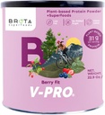 Pulbere de proteine din Vegan - Proteina de bază pentru energie și musculare Boost - Se agită curat în aroma Berry Blend