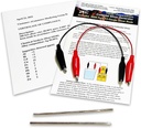 Argint coloidal Generator sârmă 99.99% Pure 12-Gauge (0,08 in./2.06 mm) Set de (2) Roduri 4-inch + Mini / Generator de călătorii - Include fire + Instrucțiuni complete