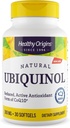 Origine sănătoasă Ubichinol (Formulă activă de CoQ10), 300 mg - Suplimente Ubichinol pentru sănătate cardiacă și suport antioxidant - Supliment gluten-free și non-GMO - 30 Softgels