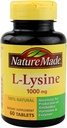 Comprimatele de L-Lysine 1000 mg, 60 comprimate de proteină produsă de natură extra-concentraţie (Pachet de 3)