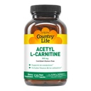 Acetil L-Carnitină, 500 mg, cu capsule de tip B-6 - 120 Vegan