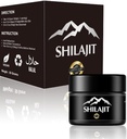 Silajit Resin cu acid fuzilic & Trace Minerals, Original Siberian Pure Shilajit cu 85+ Acid humic, Suport Metabolism & Immune System - 100 Servire / 1.7 Oz