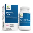 Terry natural de îngrijire tiroidiană - Immune Health & Energy Support Formula - Supliment nutriţional cu iod pentru Asistenţă tiroidiană de sănătate - Supliment de wellness cu L-Tyrosine - 120 capsule