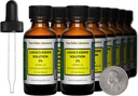 Iodul lui Lugol / soluţie 2% / 12 Oz în 12 flacoane de sticlă de chihlimbar / picături gratuite/SUA
