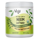 Organic Neem Leaf Powder - Freeze uscate adevărat verde Neem frunze pulbere - susține creșterea părului, piele & Gut Health, Curățare, Imunitate - 9 oz