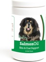 Rase sănătoase Tibetan Mastiff Somon ulei Soft Chews 120 Count