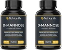 Infecţii ale tractului urinar Tratamente D Manose 1000 mg Capsule - D- Manose & Pastile de afine cu extract Hibiscus - Rezistenţă de tract urinar Sănătate