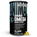 Animal avansat Omega 3 acizi grasi - 3500mg EPA DHA ulei de pește Omega 3 Supliment pentru femei și bărbați Blend de mare potențial cu CLA GLA ALA pentru creier ochi imune Sănătate comună 30 pastile