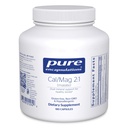 Pure Encapsulations Cal/Mag (Malat) 2:1 - Calciu & Magneziu (Malat) - Bone Health Supplement* - Optimal Absorbtion - Vegan & Gluten Free - 180 Capsule