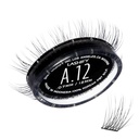 Lashify Amplify 12mm GossamerDIY Extensii geană Refill, negru, Easy False Gene pentru un aspect natural