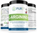 PURE L-Arginine+ L-Arginine+, L-Arginine L Citrulline CoQ10 și More! Suport pentru tensiunea arterială, colesterol, energie, fluxul sanguin, dezvoltarea musculară & mai mult (Mango Tropical)