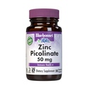 Bluebonnet Nutrition Zinc Picolinat, Hormonal & Immune, Prostate Health, Skin, Vegan, Non OMG, Gluten, Soy & Milk Free, Kosher, White, 50 Count